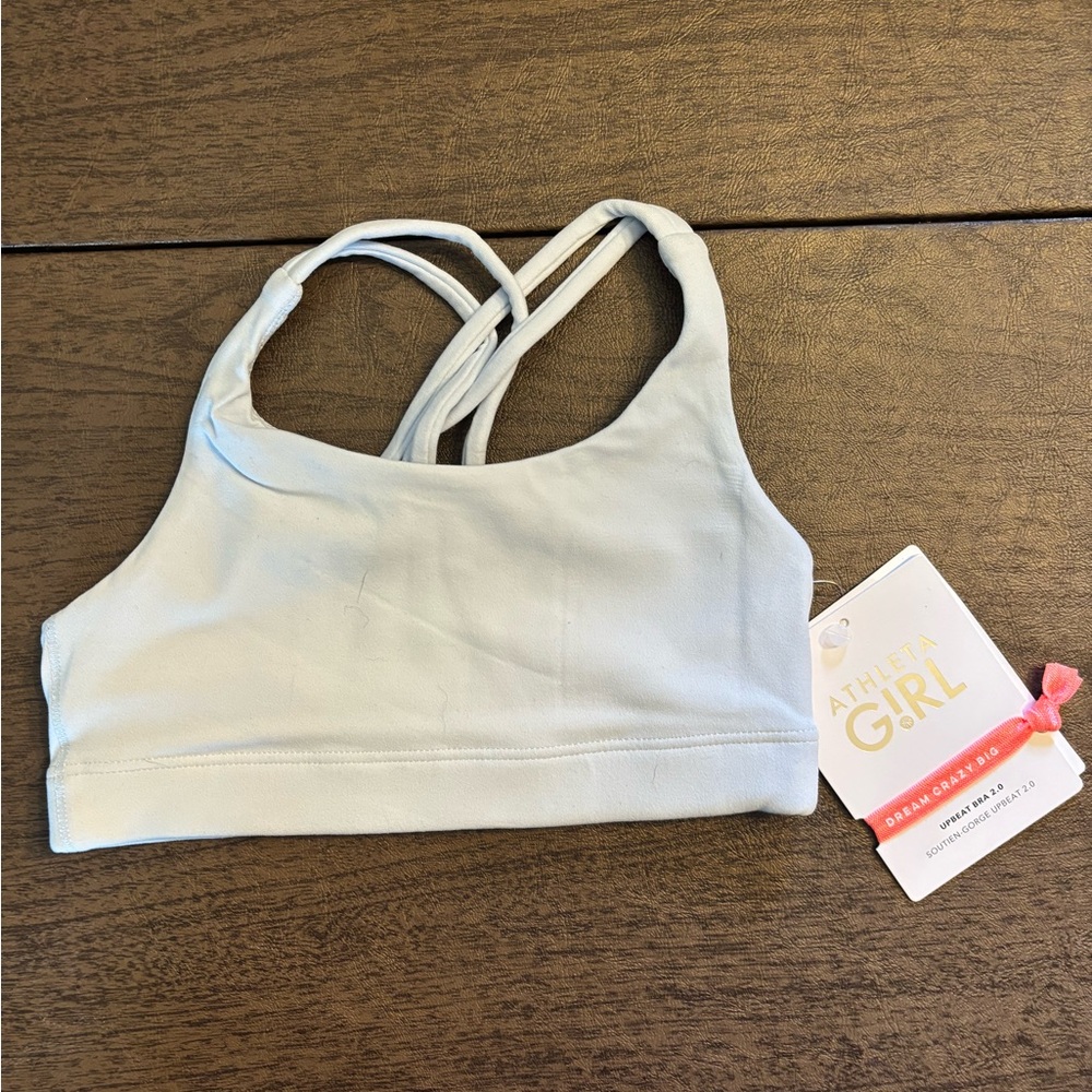 Athleta Girl Light Blue Sports Bra